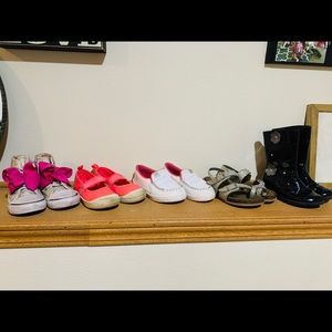 Shoes (girls toddler 9) bundle